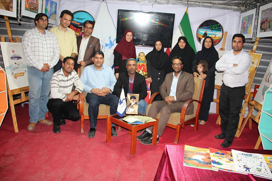حضور کانون پرورش فکری هرمزگان در نمایشگاه دستاوردهای انقلاب اسلامی