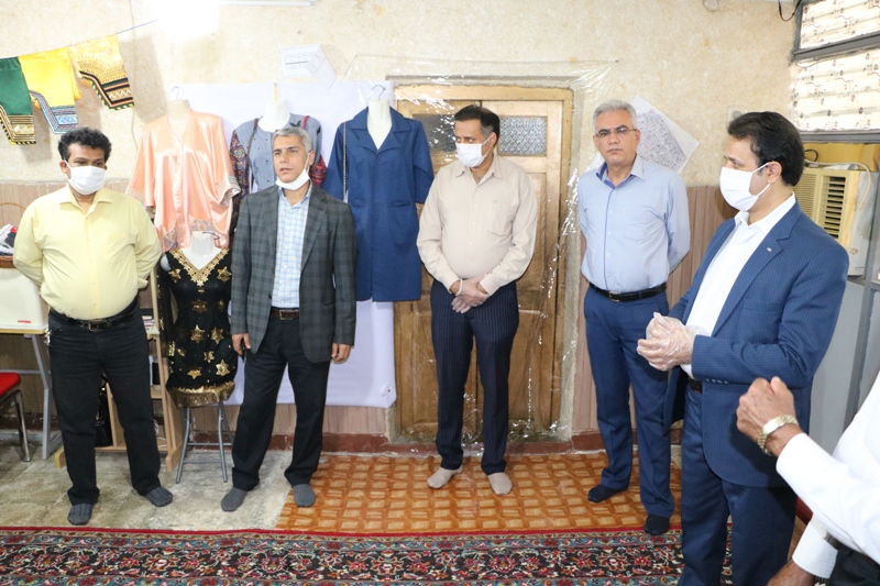 بازدید مدیرکل تعاون , کار ورفاه اجتماعی هرمزگان از موسسه خیریه سیدالشهدا