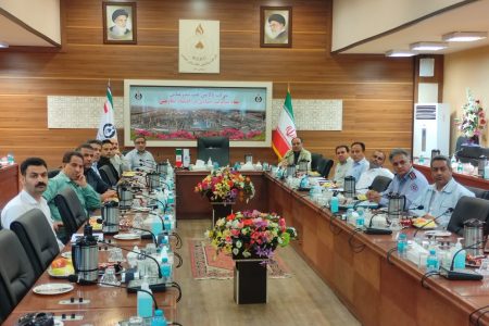 کارگروه تخصصی شرایط اضطرار در صنایع غرب بندرعباس برگزار شد