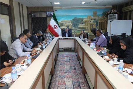 کنفرانس مطبوعاتی سی و پنجمین جشنواره تئاتر هرمزگان برگزار شد