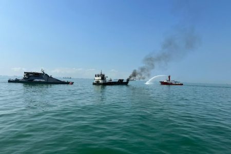 برگزاری مانور بزرگ جستجو و نجات دریایی استان هرمزگان