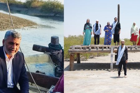 بازدید مدیر کل فرهنگ و ارشاد اسلامی هرمزگان از اجرای پرفورمنس «خلیج فارس»