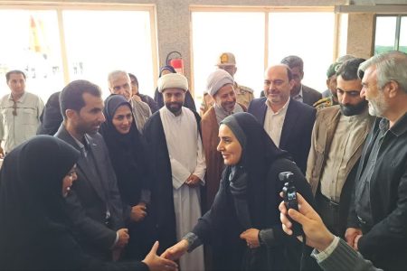 وزیر راه و شهرسازی وارد بوموسی شد