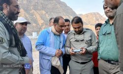 تلاش گسترده برای مهار آتش‌سوزی در ارتفاعات هماگ بندرعباس