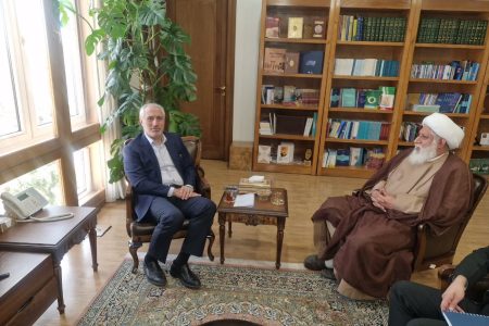 دیدار آیت‌الله دکتر محسن ابراهیمی با معاون رئیس‌جمهور و رئیس سازمان برنامه و بودجه کشور