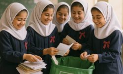 همدلی هرمزگانی‌ها در پویش «کاغذ تکانی» جامُش؛ جمع‌آوری ۵ هزار کیلوگرم کاغذ باطله و نجات ۸۵ اصله درخت
