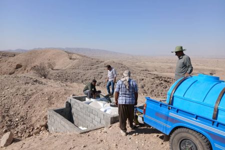 همیاری مردمی در کهورستان؛ آب‌رسانی به آبشخورهای حیات‌وحش برای مقابله با خشکسالی