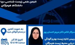 برگزاری کارگاه تخصصی محیط‌زیست دریایی استان هرمزگان به مناسبت هفته پژوهش