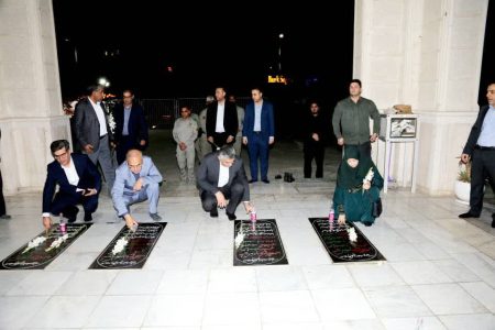 آغاز سفر معاون رئیس جمهور به هرمزگان با ادای احترام به مقام شهدا