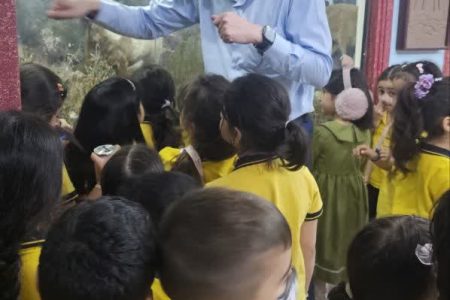 بازدید کودکان پیش دبستانی کودک خلاق از موزه تنوع زیستی خانه محیط زیست شهدای محیط بان
