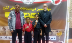 دو هرمزگانی مدال برنز کسب کردند